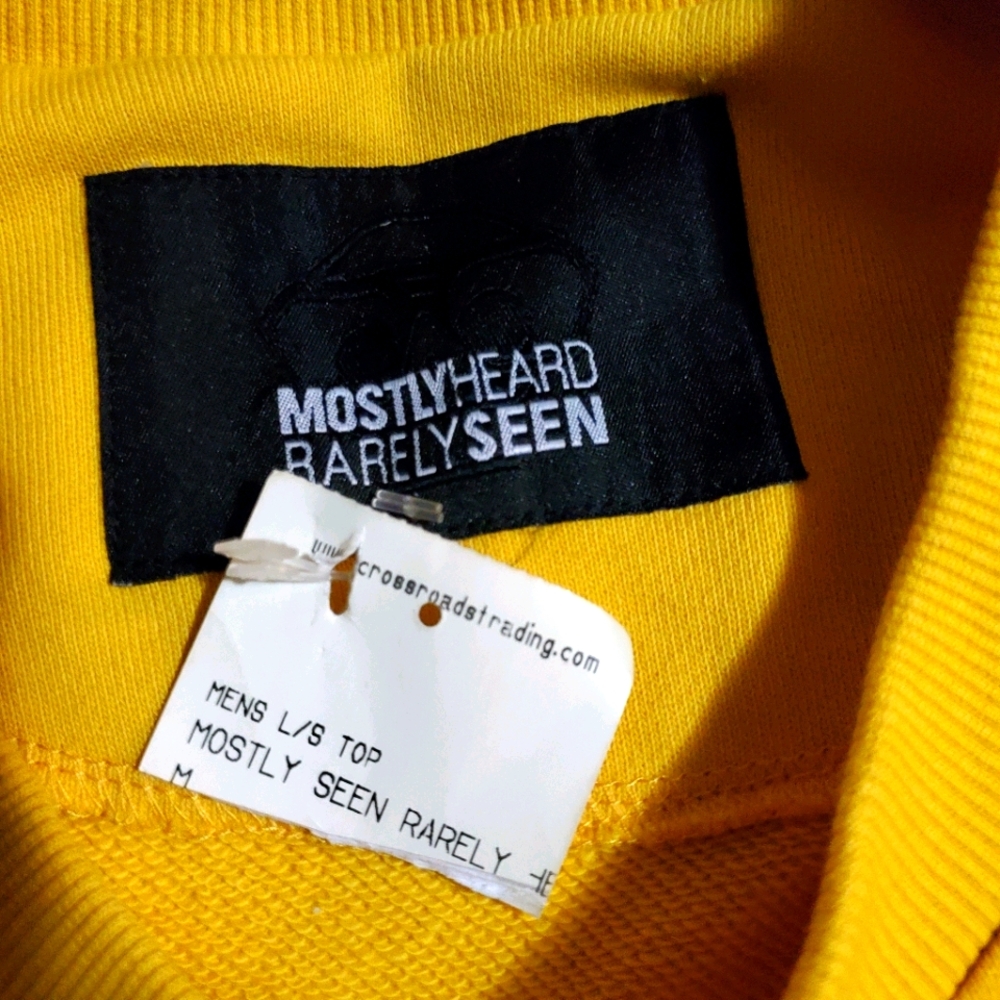 Mostly Heard Rarely Seen crewneck sweater
